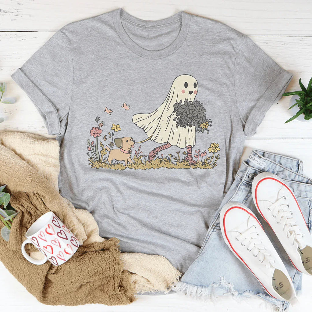 Dog Ghost Mom Tee