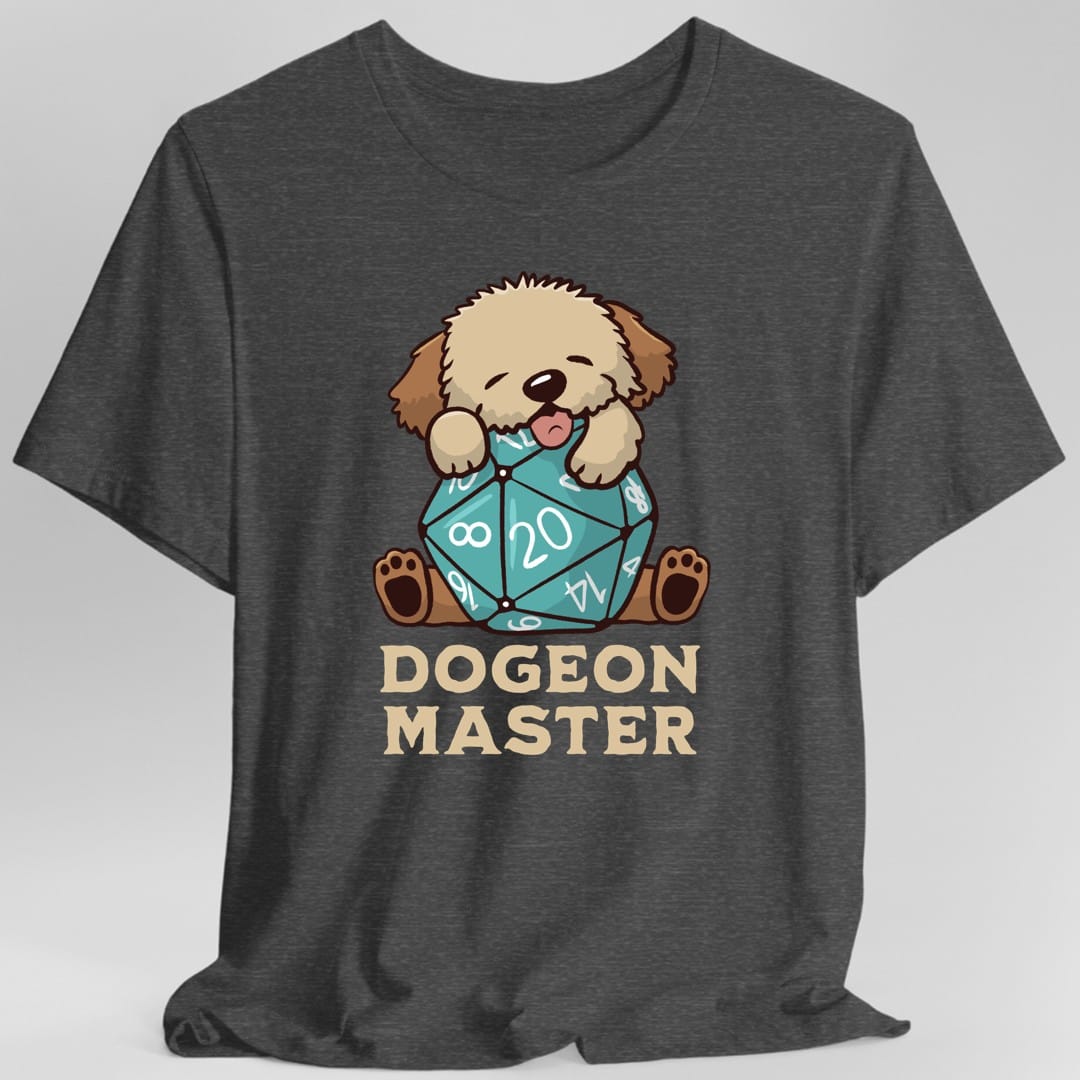 Dogeon Master Dog D&D T-Shirt