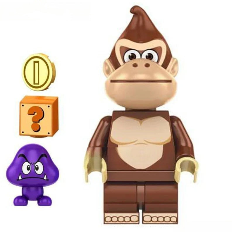 Donkey Kong from Super Mario Brothers Lego Compatible Minifigures