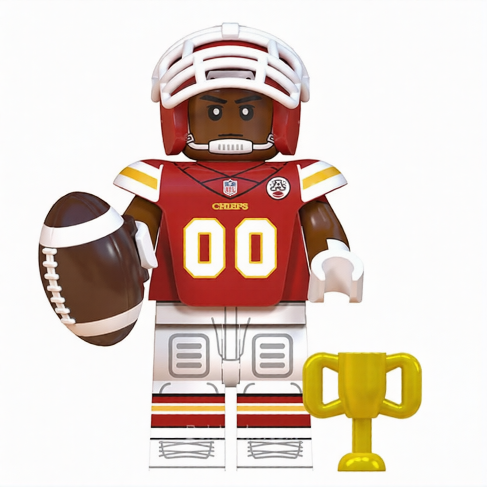 Kansas City Chiefs NFL Football Teams Minifigure Toy
