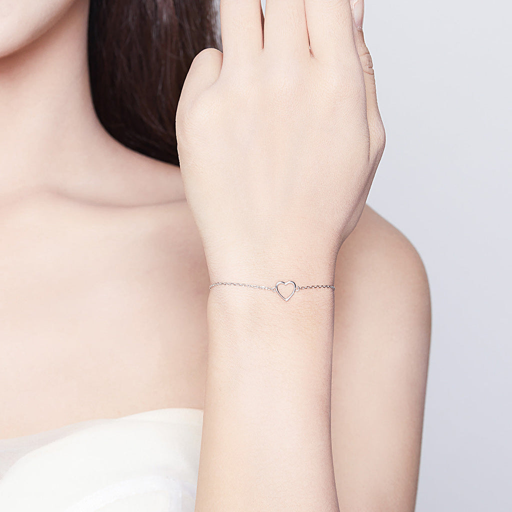 925 Sterling Silver Adjustable Bracelet for Women