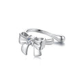 925 Sterling Silver Moissanite 0.1ct Earrings with White Gold Plating for Women