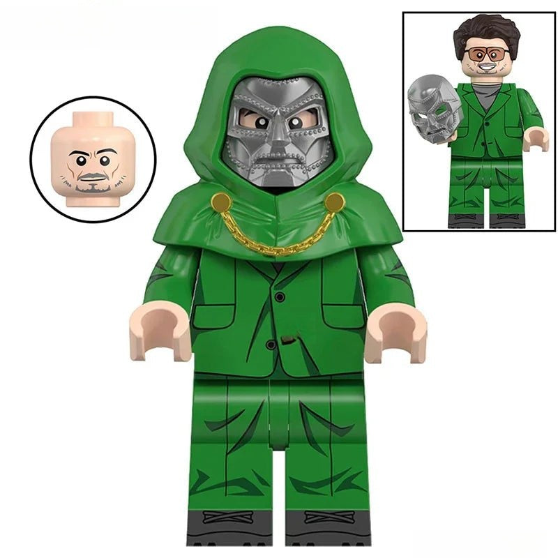 Dr Doom SDCC Robert Downey Jr Minifigure Toy 3