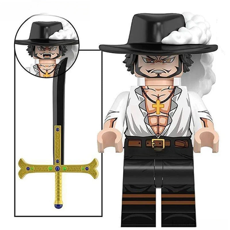 Dracule Mihawk ONE PIECE Anime Minifigure Toy 2