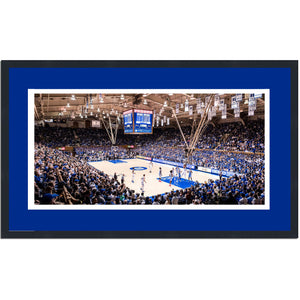 Framed Cameron Indoor Stadium Duke Blue Devils 16x24 NCAA Basketball Photo Professionally Matted