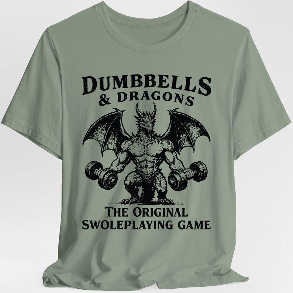 Dumbbells and Dragons T-Shirt