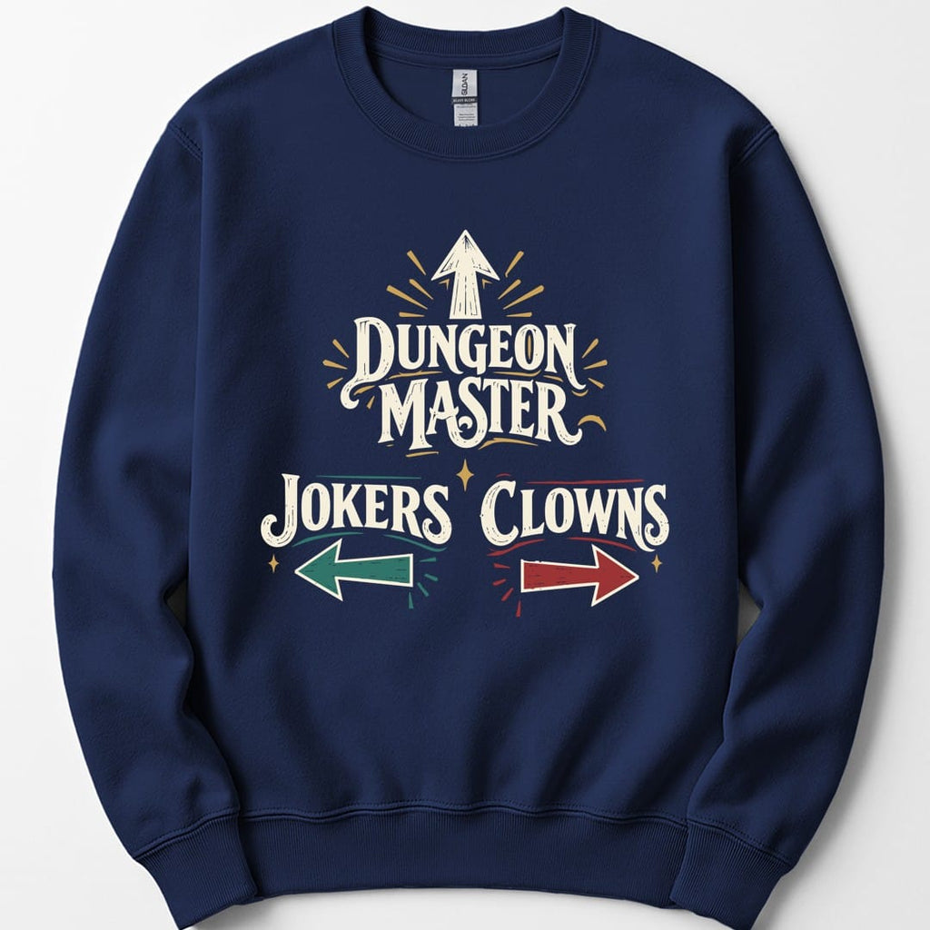 Dungeon Master Clowns and Jokers Sweatshirt