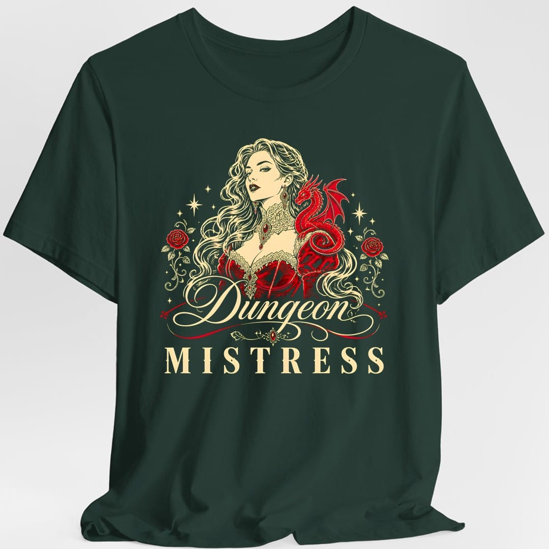 Dungeon Mistress Goth Glam T-Shirt