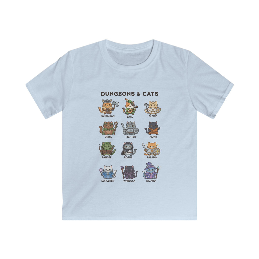Dungeons & Cats Kids T-shirt