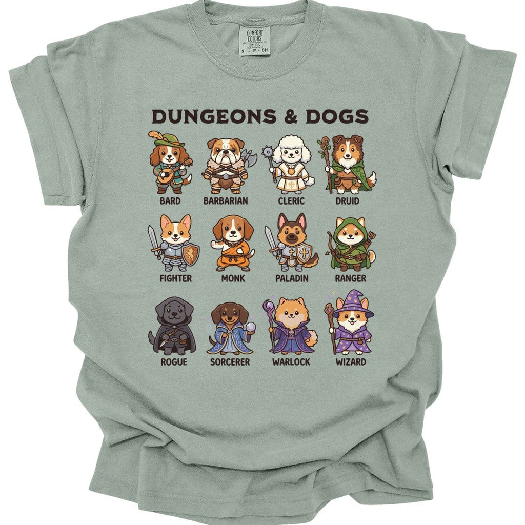 Dungeons & Dogs T-shirt - Comfort Colors