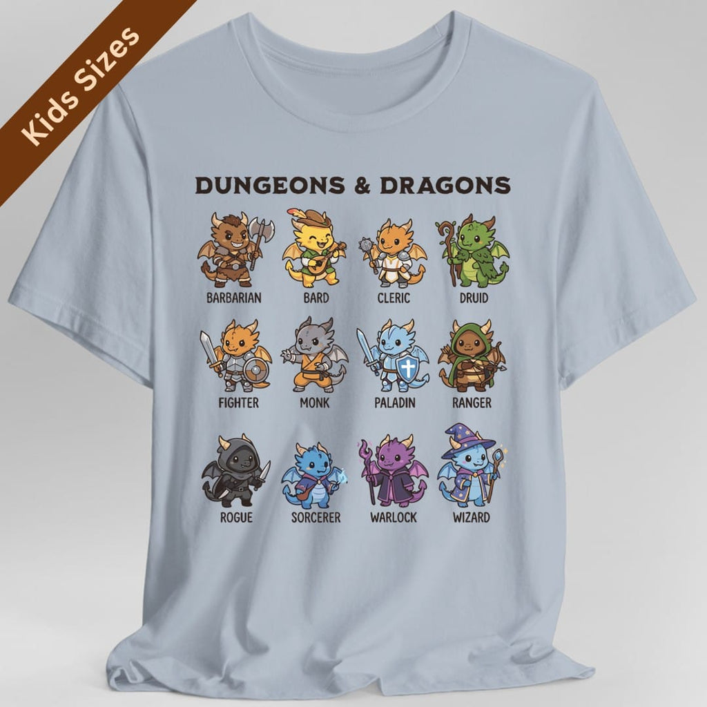 Dungeons & Dragons All Classes Kids T-Shirt