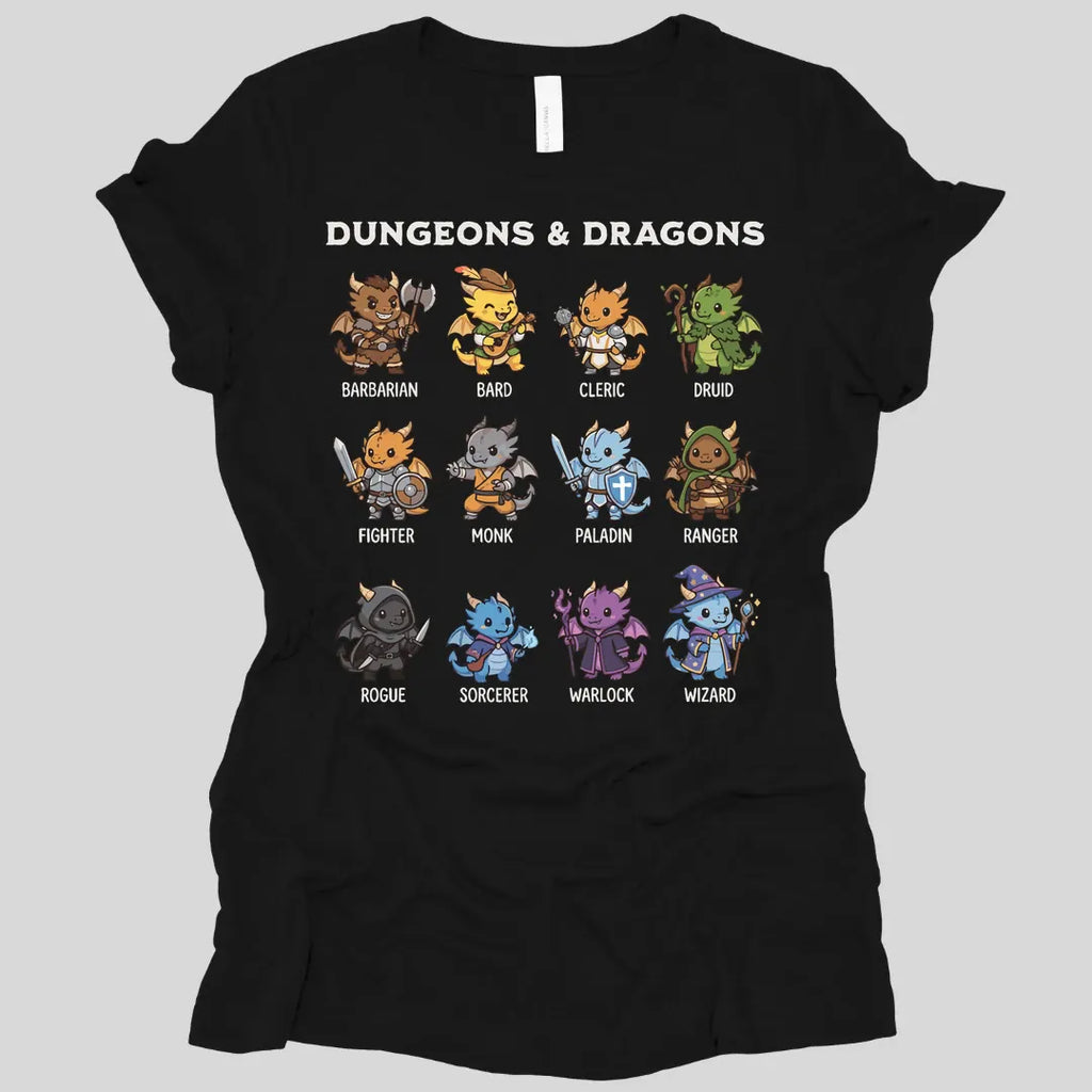 Dungeons & Dragons All Classes Women's T-shirt