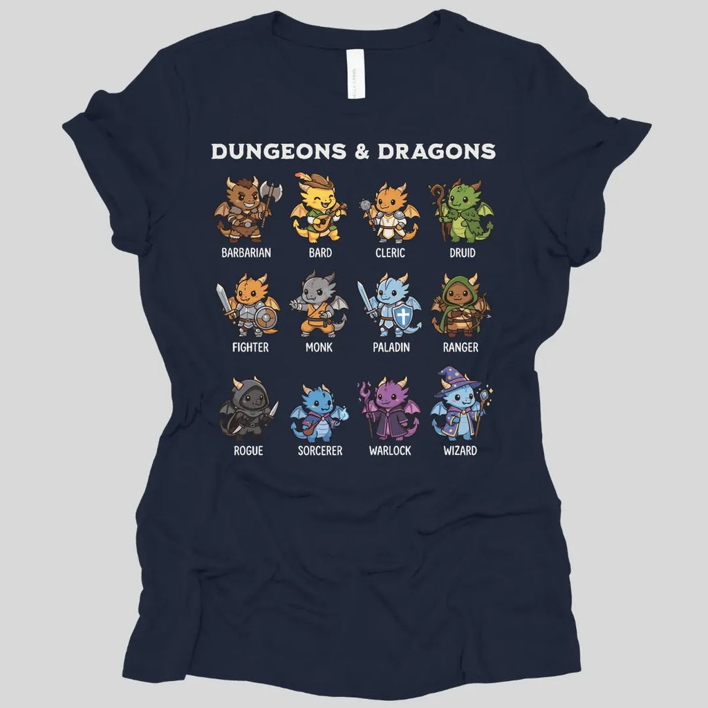 Dungeons & Dragons All Classes Women's T-shirt