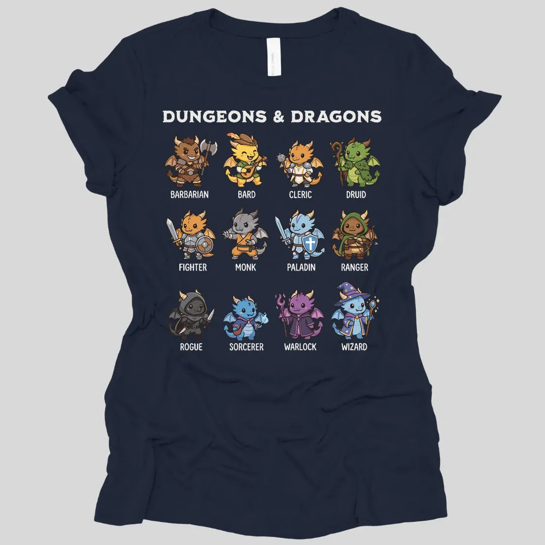 Dungeons & Dragons All Classes Women's T-shirt
