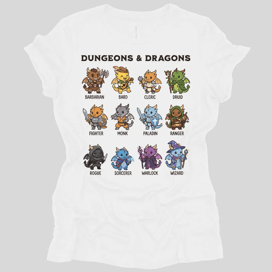 Dungeons & Dragons All Classes Women's T-shirt