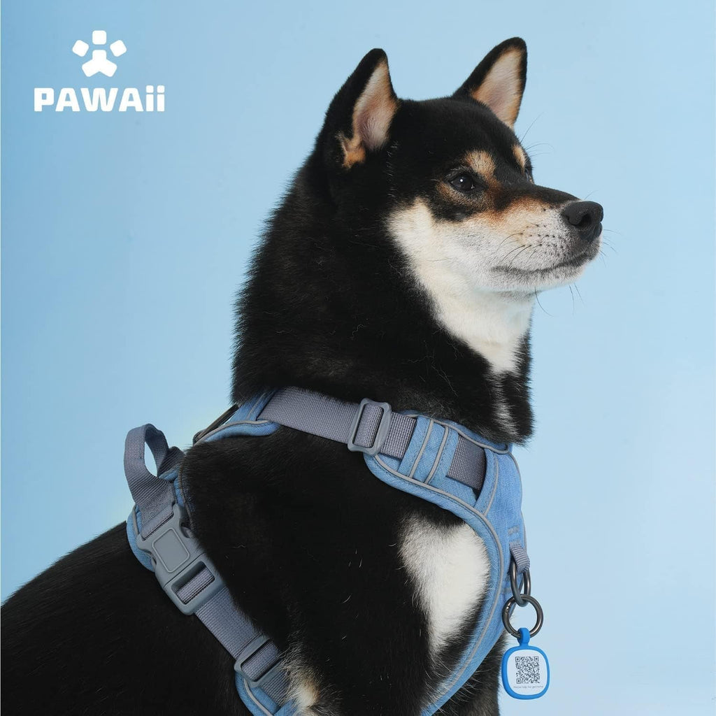 No-Pull Reflective Dog Harness with ID Tag