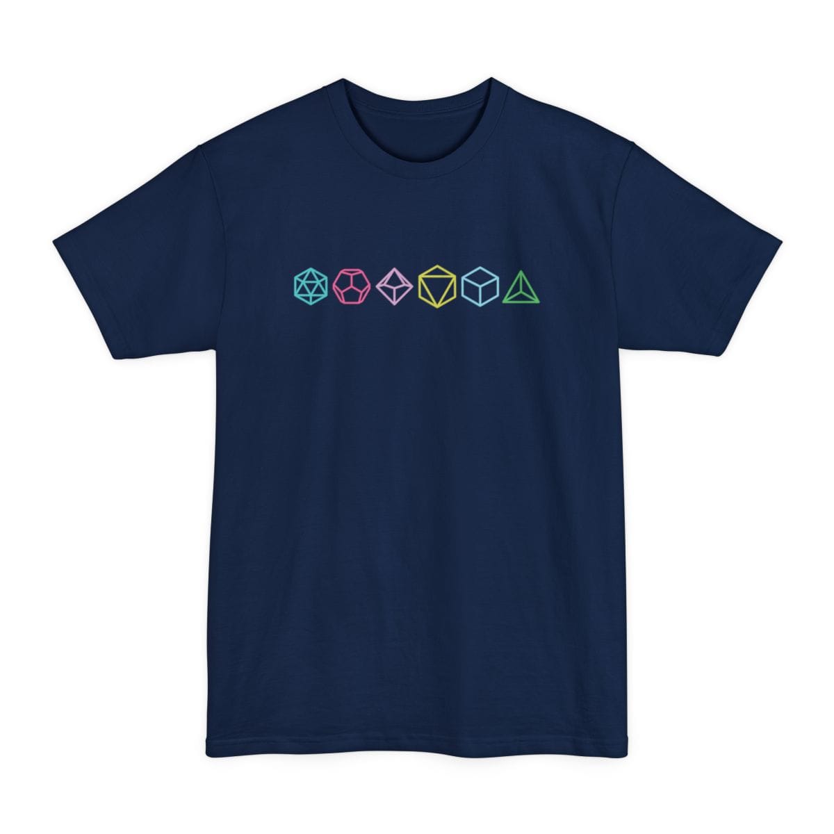 Row of Dice Tall T-Shirt