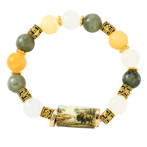 Black Ox Crystal Bracelet
