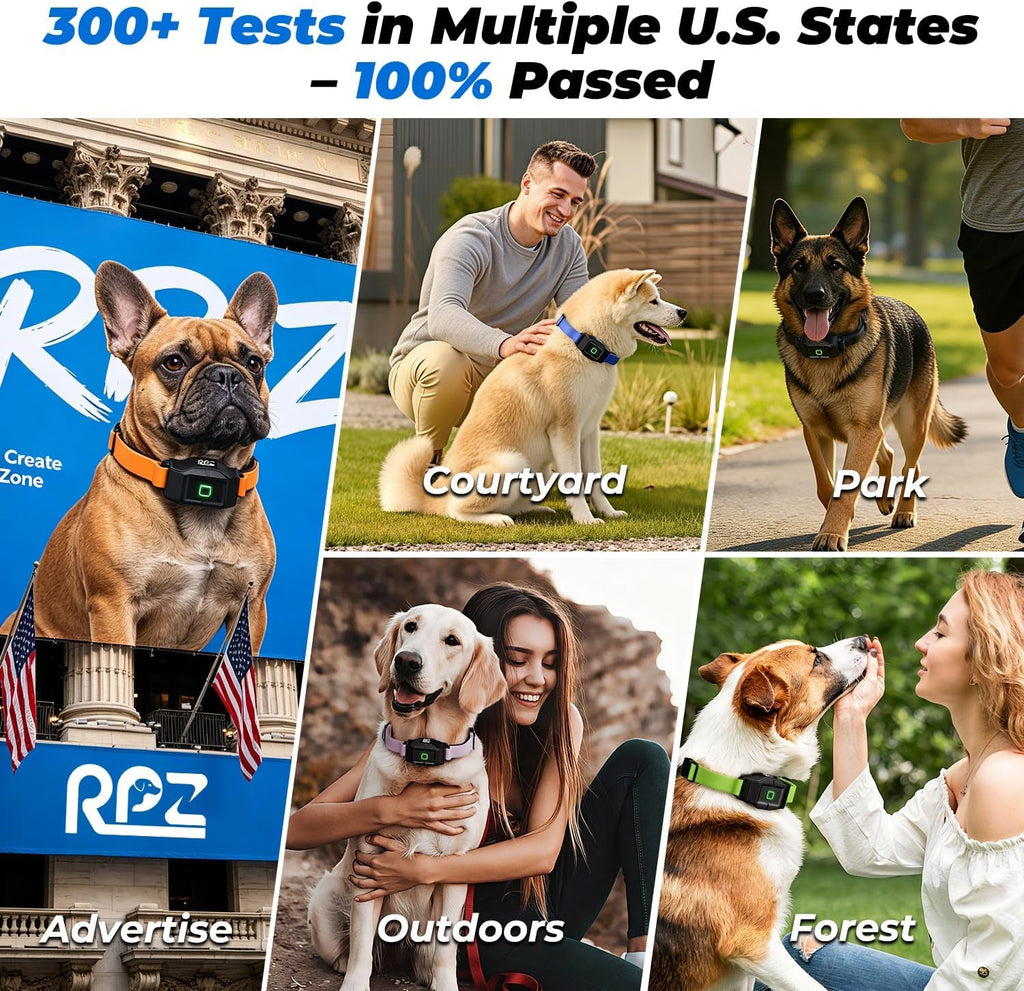 GPS Wireless Dog Fence System — App-Controlled, No Subscription, Waterproof