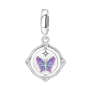 Retro Butterfly Medal
