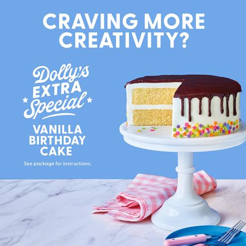 Duncan Hines Dolly Partons Vanilla Flavored Cake Mix, 15.25 Oz.