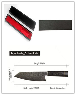 Carbon fiber handle set
