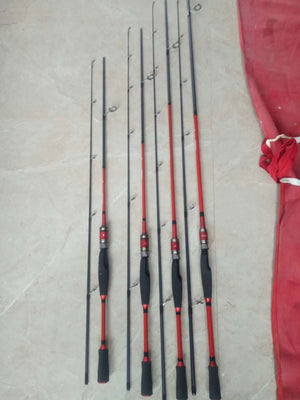 Red straight handle