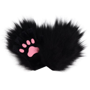 Black Half Finger Meat Pad