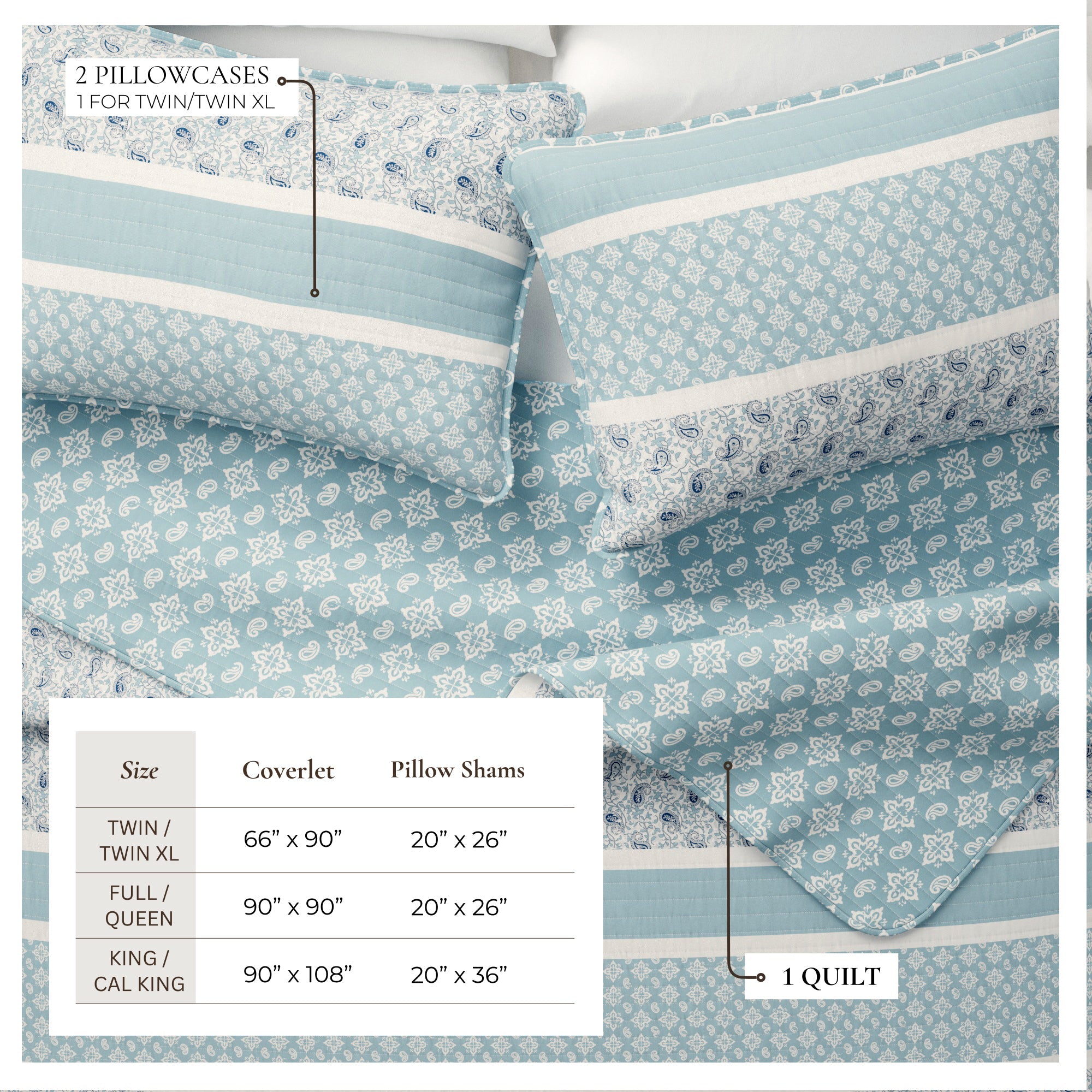 Stripe Quilt - Kadi Collection