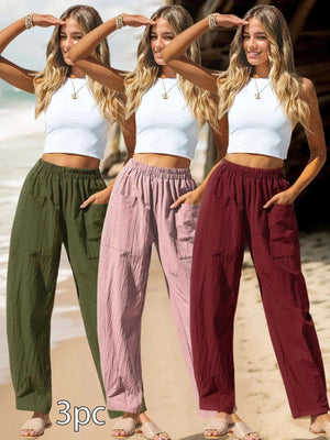 Green Pink Wine Red Set