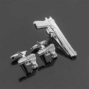 Silver Pistol Model