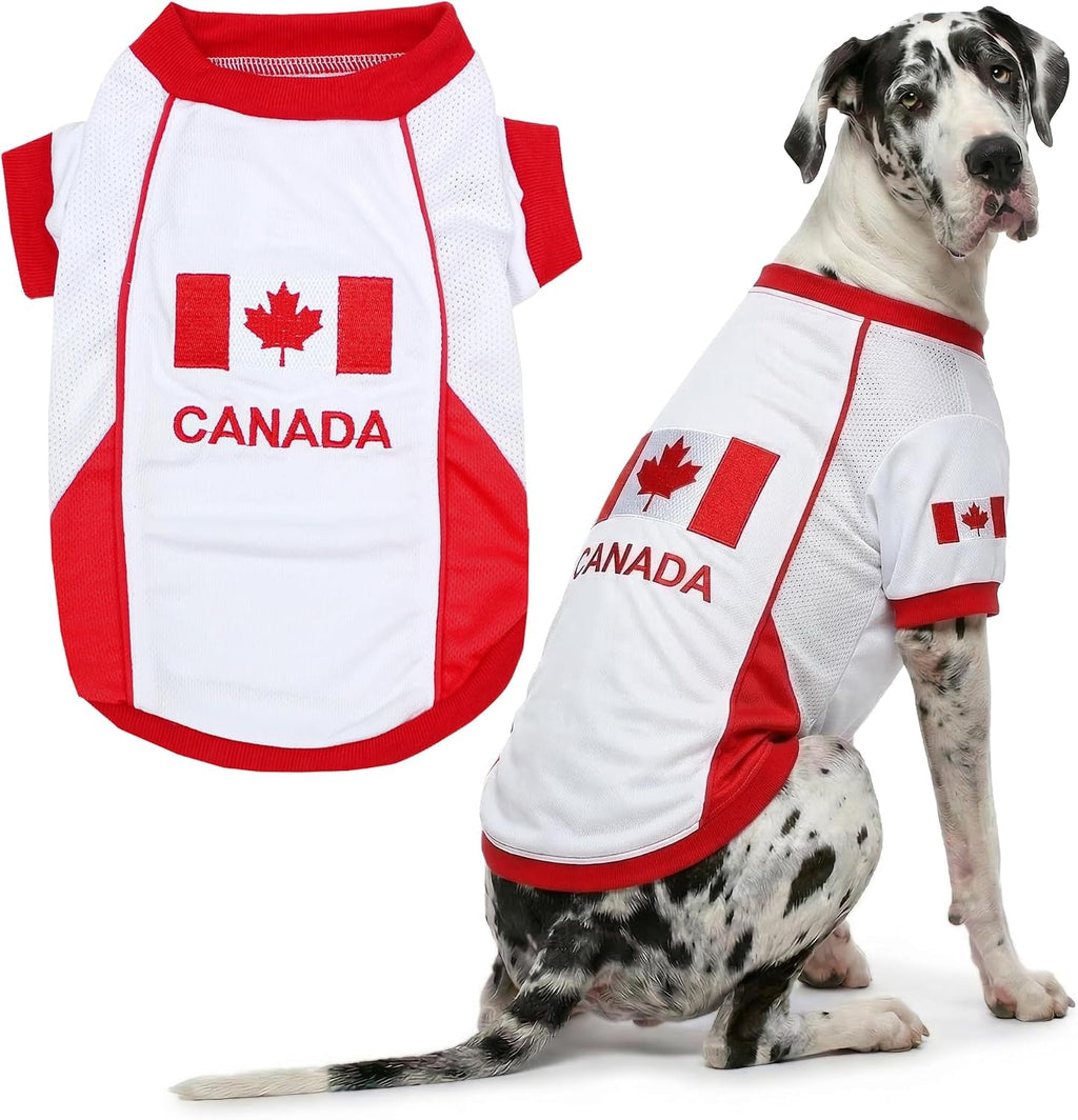 Parisian Pet Breathable Mesh Soccer Jersey for Dogs, XS–5XL