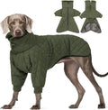 Waterproof Fleece-Lined Dog Snow Jacket, S–3XL
