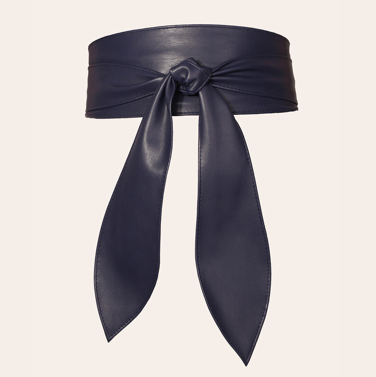 Amazon Cross-border Women's Wide Waist Cover Soft All-match Elegant Bow Ribbon Super Long In Stock Tie Belt