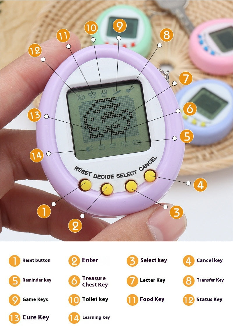 Pocket Pal Keychain Virtual Pet