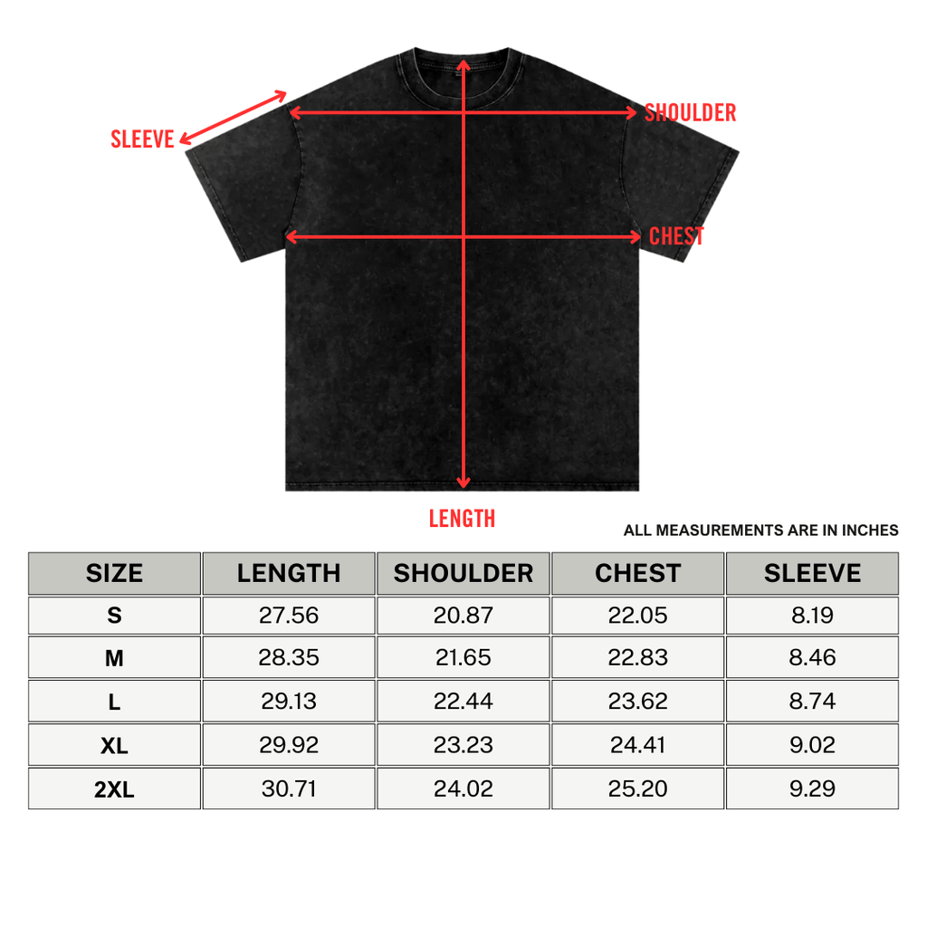 Cerberus Devour Grunge Acid Washed Tee