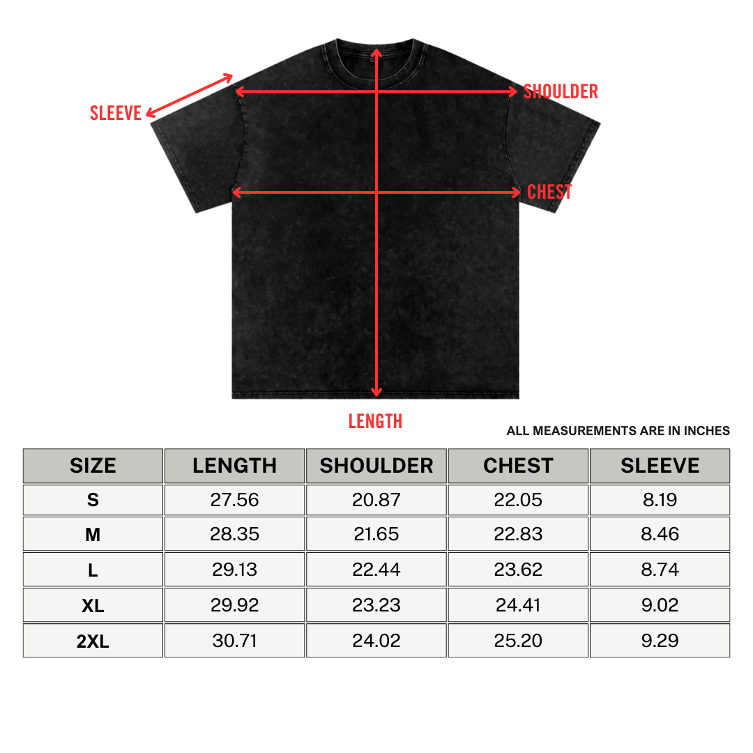 Cerberus Devour Grunge Acid Washed Tee