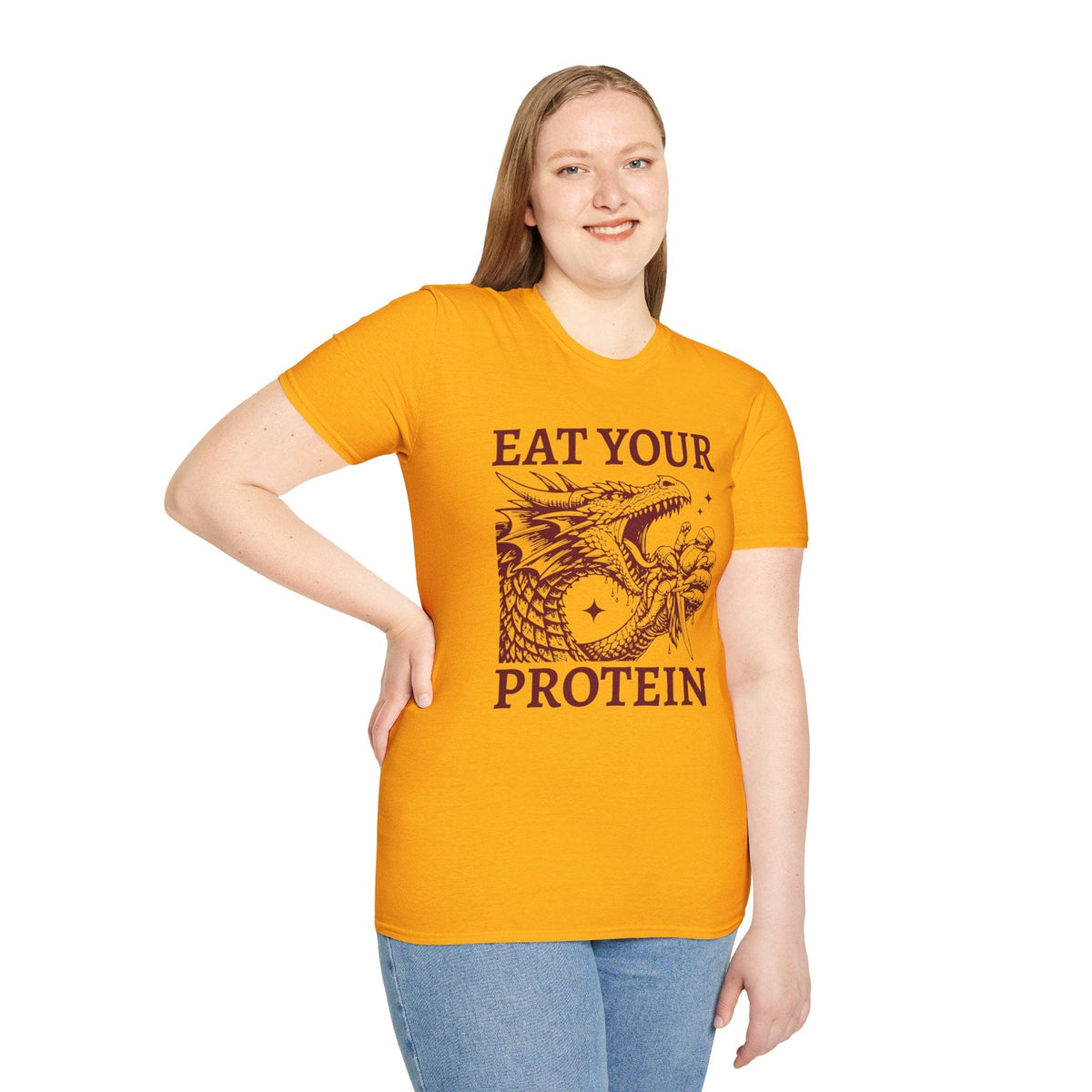 Eat Your Protein Dragon T-Shirt
