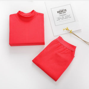 High Collar Watermelon Red