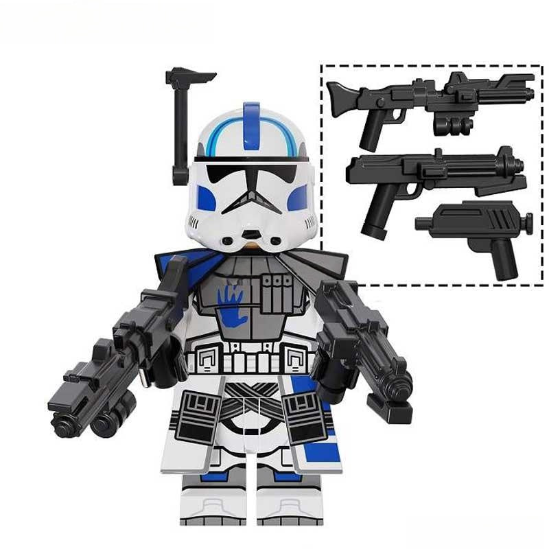 Echo 501st Legion Clone trooper Phase 2 Minifigure Toy 1