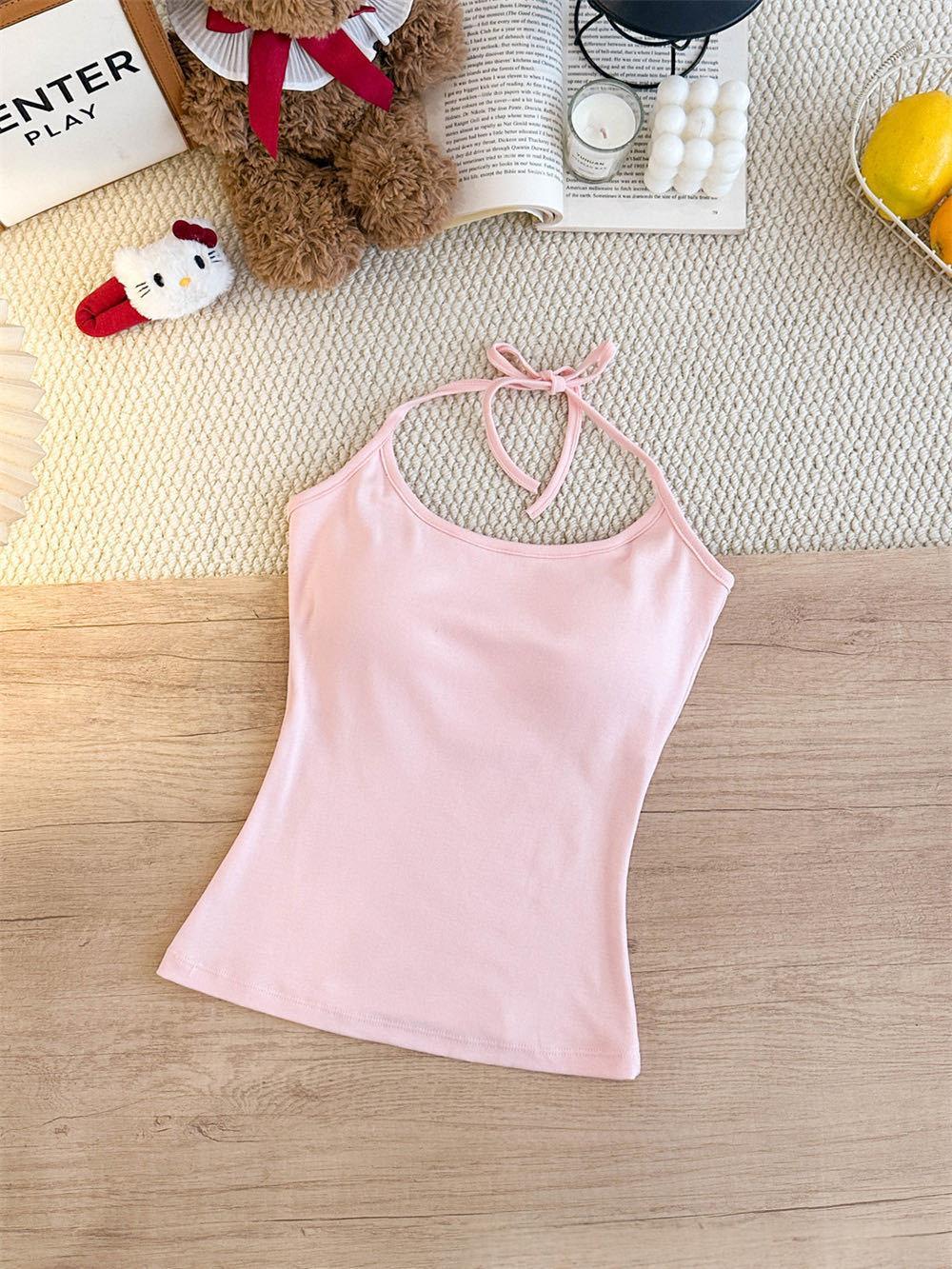 Womens Fashionable Figure-flattering Off-shoulder Halter Strap Dress