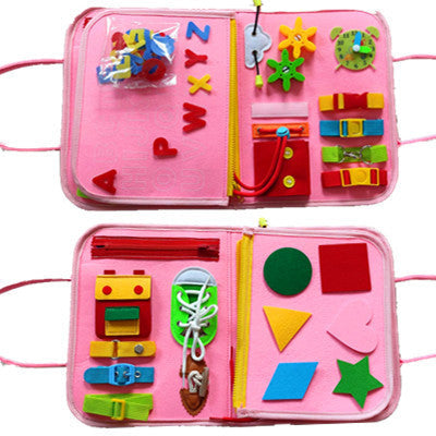Buttons & Dressing Busy Book