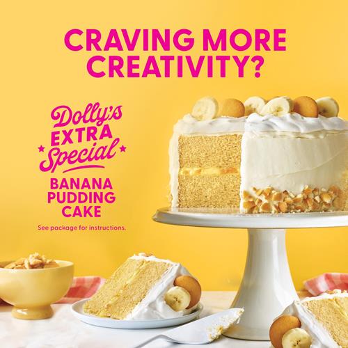 Duncan Hines Dolly Partons Favorite Banana Flavored Cake Mix, 15.25 Oz.