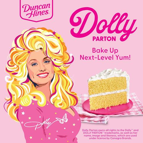Duncan Hines Dolly Partons Favorite Banana Flavored Cake Mix, 15.25 Oz.