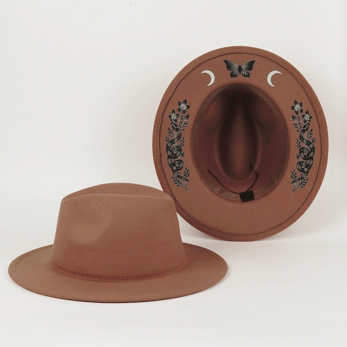 Wide-brimmed Formal Hat For Outdoor Travel Formal High-crowned Top Hat