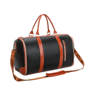 Black With Brown