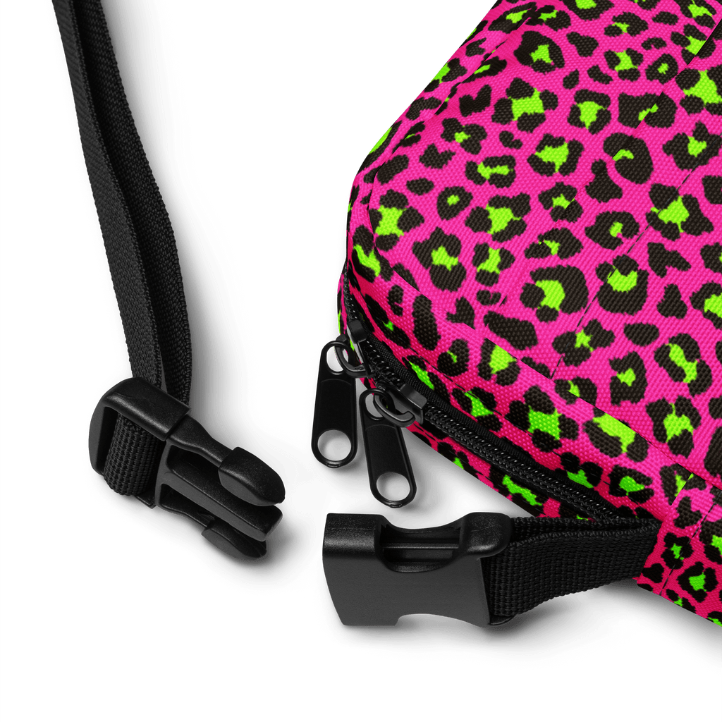 Electric Leopard Crossbody Bag