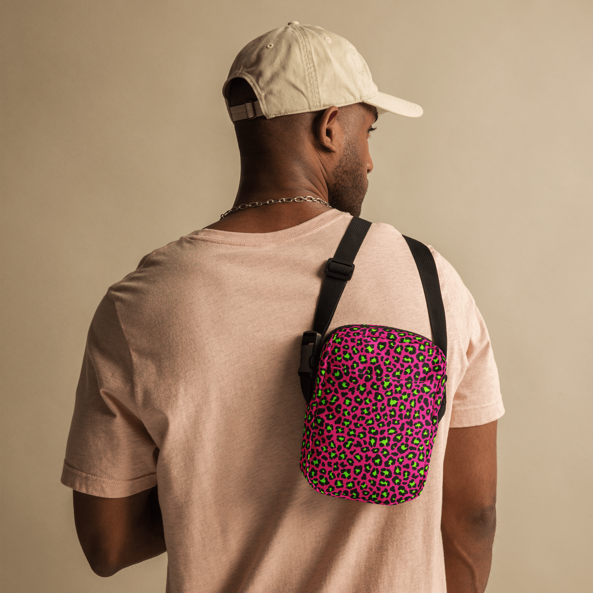 Electric Leopard Crossbody Bag