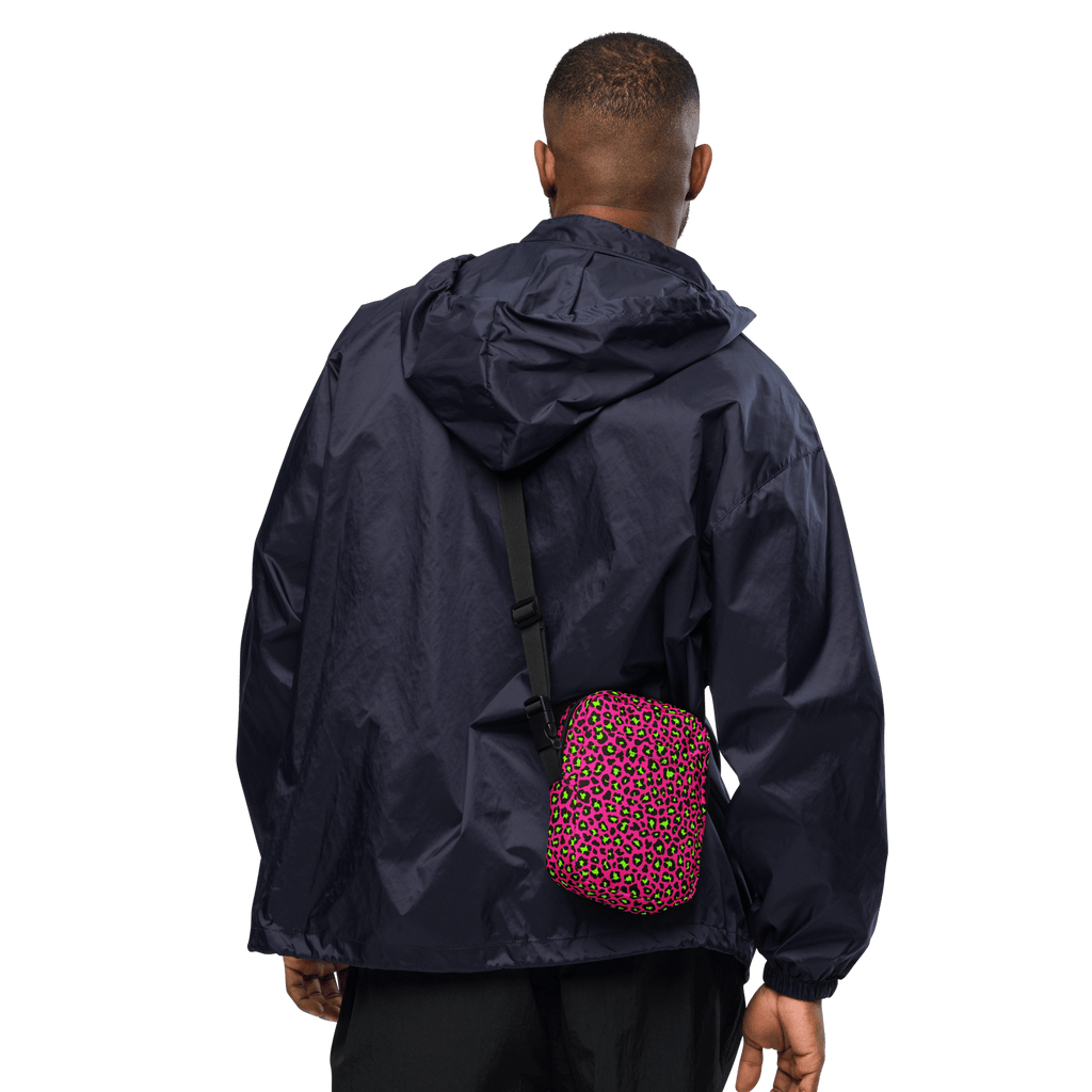 Electric Leopard Crossbody Bag