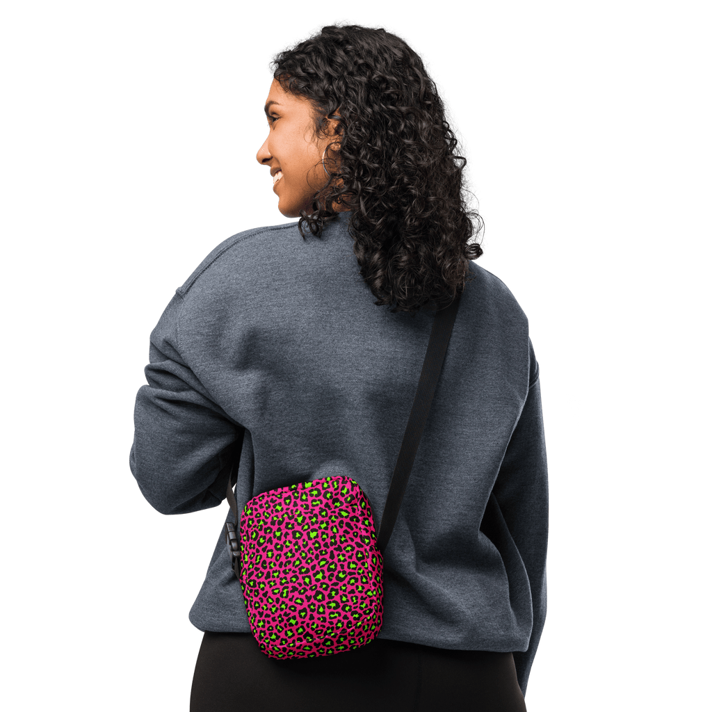 Electric Leopard Crossbody Bag